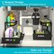 2 Pack Under Sink Organizer and Storage, Pull Out Cabinet Organizer Slide Out Sink Shelf Cabinet Storage